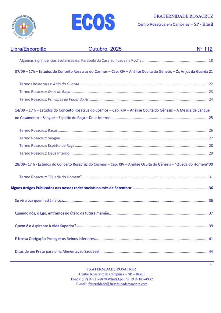 ECOS-no-112-out-2025_page-0004-725x1024 Ecos da Fraternidade Rosacruz em Campinas – SP – Brasil – Setembro de 2025