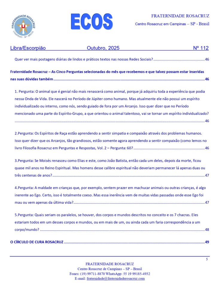 ECOS-no-112-out-2025_page-0005-725x1024 Ecos da Fraternidade Rosacruz em Campinas – SP – Brasil – Setembro de 2025