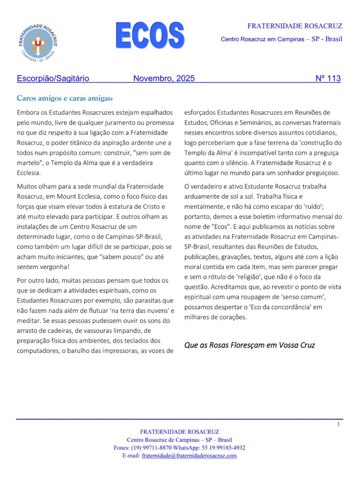 ECOS-n┬║-113-nov-2025-imagens-0-725x1024 Ecos da Fraternidade Rosacruz em Campinas – SP – Brasil – Outubro de 2025