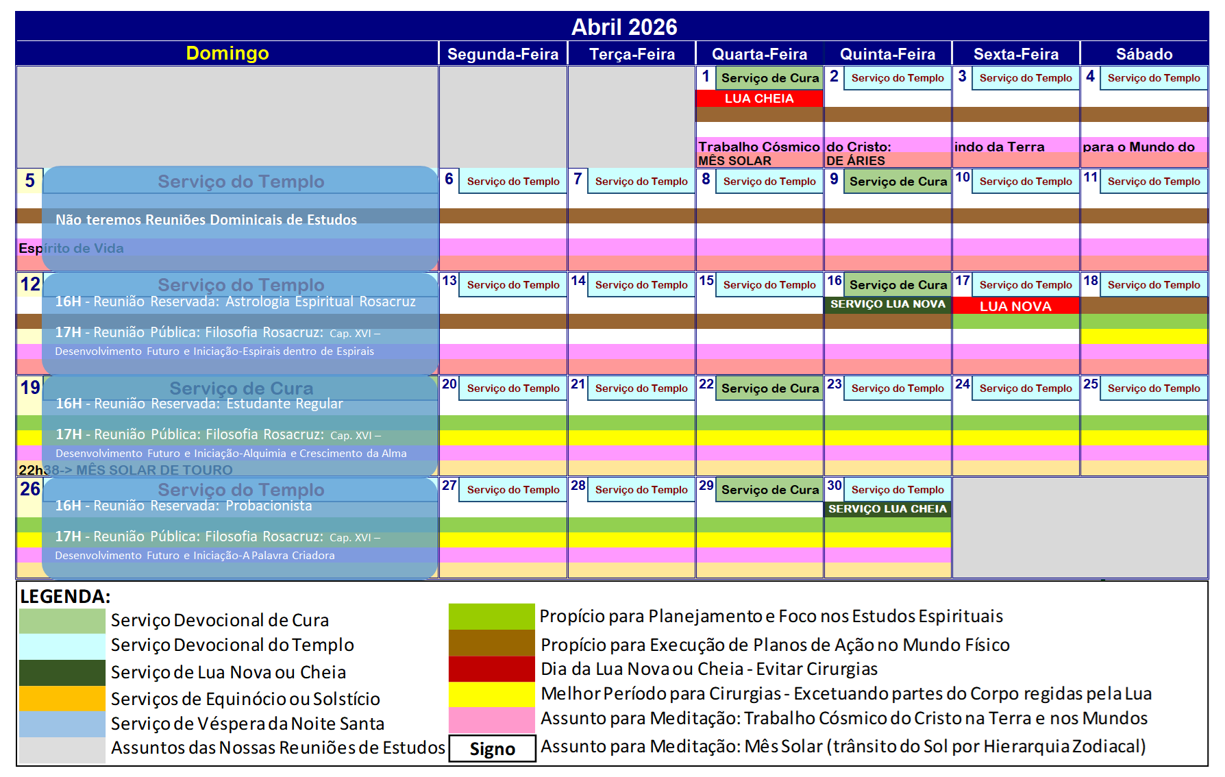 Cronograma-de-Atividades-Fraternidade-Rosacruz-em-Campinas-SP-Brasil-ABRIL-de-2026 Calendário – As Atividades de Estudos e Ofícios de Rituais da Fraternidade Rosacruz em Campinas/SP/Brasil – 2026 – Abril
